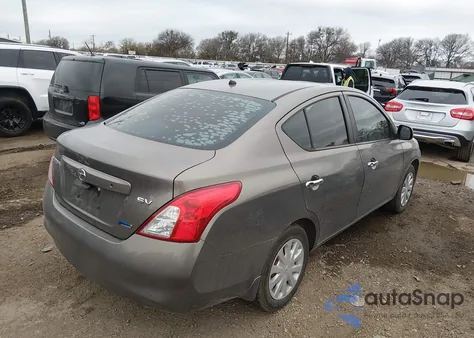 2012 Nissan Versa 1.6 Sv из США, поврежденный, VIN 3N1CN7AP5CL905962